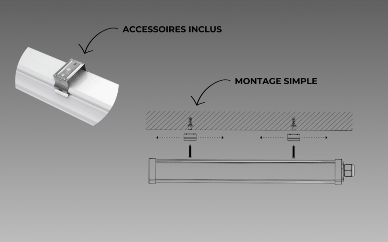 RODA BASIC 1784 led Étanche Disano