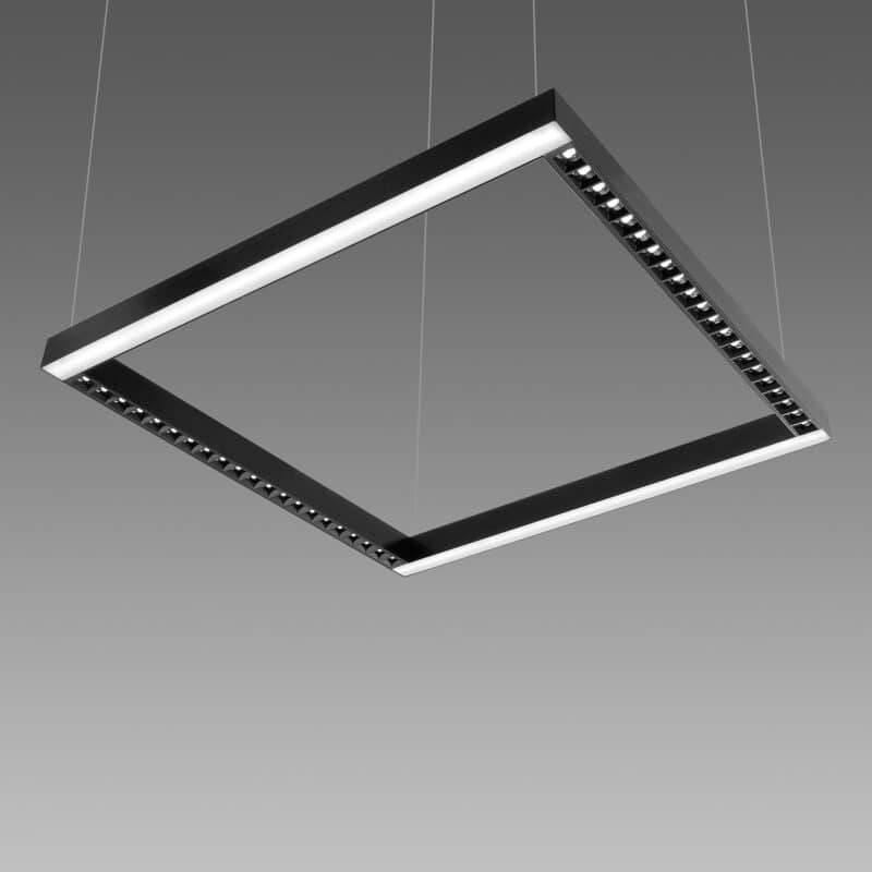 Liset 2.0 SQ | 2D+2M | Diffuseur opale | Optique confort
